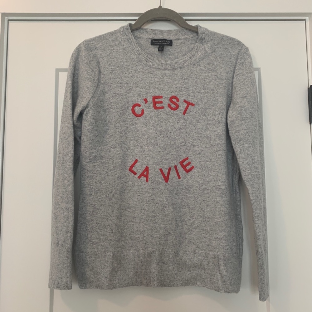 Banana Republic c’est la vie sweater